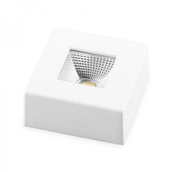 Світильник LED AL521 COB 5W 360Lm 4000K 60х30мм квадрат білий 00-014096 фото