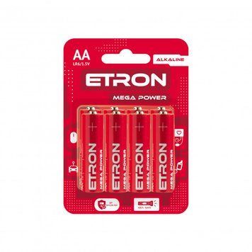 Батарейка алкалін AA/LR6 1.5V ETRON 00-013926 фото