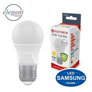 Лампа EL LED A50 5W E27 3000K A-LS-1916 Elegant 00-015863 фото