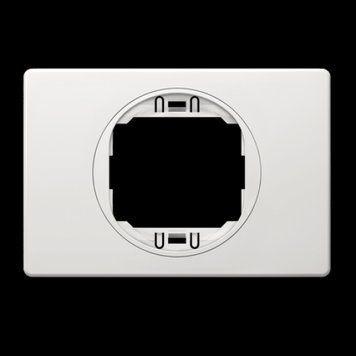 Рамка 1-а гориз. 80*120 E6803.00 білий-білий EON 00-017196 фото