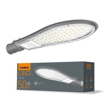 Світильник вуличний LED 50W 6500K 220V VL-SLE15-506 26457 VIDEX 00-019777 фото