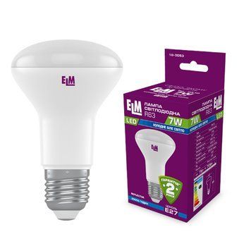 Лампа ELM LED R63 7W E27 4000K 18-0053 00-012402 фото