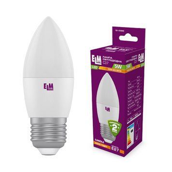 Лампа ELM LED C37 5W E27 3000K 18-0080 свічка 00-015950 фото