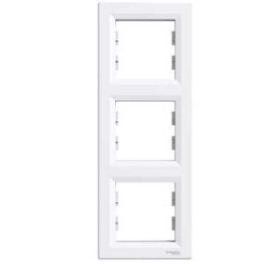 Рамка 3-а верт. біла ASFORA EPH5810321 00-015505 фото