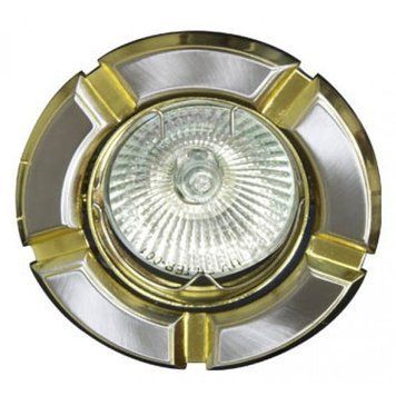 хххСвітильник точковий 098Т MR-16 титан-золото Ferron 00-008819 фото