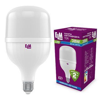 Лампа ELM LED TOR 38W E27 6500K 18-0190 00-016731 фото