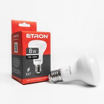 Лампа LED R63 8W 4200K 220V E27 1-ELP-070 ETRON Light Power 00-017711 фото