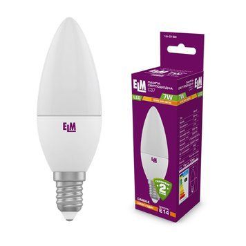 Лампа ELM LED C37 7W E14 3000K 18-0160 свічка 00-013759 фото