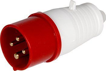 Вилка силова переносна e.plug.pro.4.16, 4п, 380B, 16A, (014) E.NEXT 00-021196 фото