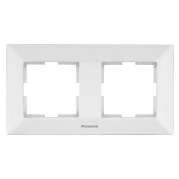 Рамка 2-а, (біла) Arkedia Slim Panasonic 00-016634 фото