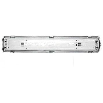 Світильник для LED ламп Т8 L-2*1200мм, G13, IP65 LEBRON 00-015568 фото
