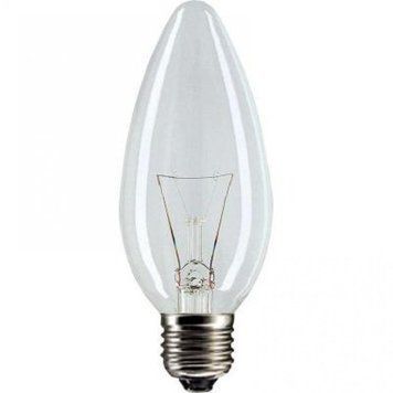 Лампа 1.36.00030:Philips B-35 E14 60Wпрозор.(свічка) 00-000968 фото