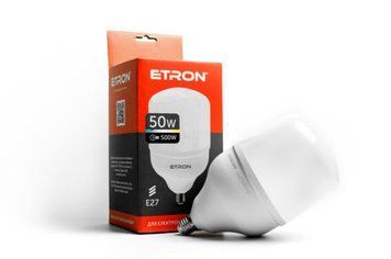 Лампа LED T120 50W 6500K 220V E27 1-EHP-305 ETRON 00-017511 фото