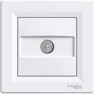 Розетка 1-а TV кінцева біла ASFORA EPH3200121 00-014351 фото