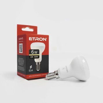 Лампа LED R50 6W 3000K 220V E14 1-ELP-071 ETRON Light Power 00-018092 фото