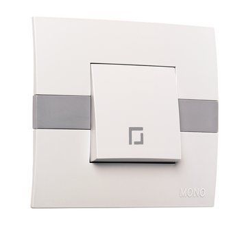 Вимикач 1-кл. (білий) ECO 101-010101-100 00-014696 фото