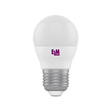 Лампа ELM LED D45 5W E27 3000K 18-0074 сфера 00-012324 фото