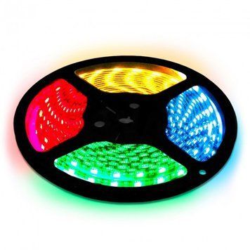 Шлейф LED RGB 5050 (різнокольор.) 12В 00-007735 фото