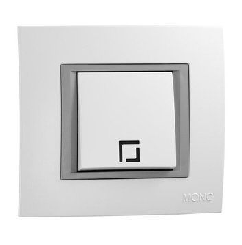 Вимикач 1 кл. білий MONTE 105-010101-100 00-017455 фото