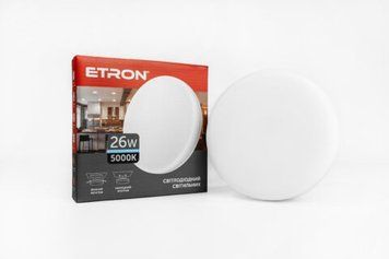 Світильник LED 1-EMP-711 26W 5000K IP20 Multipurpose Power ETRON 00-018397 фото