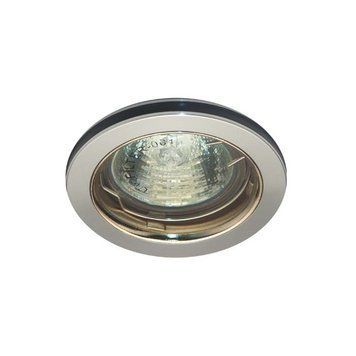 Світильник точковий DL1020 MR-16/50W/12V G5.3 блискуч.чорн.аллюм,золото Ferron 00-009765 фото