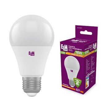 Лампа ELM LED B65 16W E27 3000K 18-0167 00-015014 фото