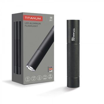 Ліхтар портативний LED TLF-T14B 300Lm 5000K black 27512 TITANUM 00-022841 фото