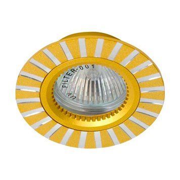 Світильник точковий GS-M364 MR-16 /G5.3 золото Ferron 00-009022 фото