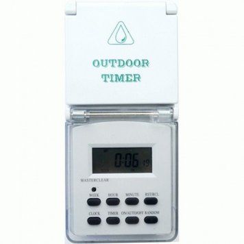Розетка з таймером TM23/61926 3500W/16А (тижнева) в зах.корпусі IP44 FERON 00-008872 фото