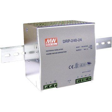 Джерело живлення 240-380AC-24S-63.0x125.2x113.5-DIN RAIL,TDR-240-24 Mean Well 00-014811 фото