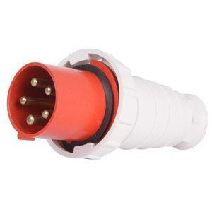 Вилка силова переносна e.plug.pro.5.63, 5п, 380B, 63A, (035) E.NEXT 00-022165 фото