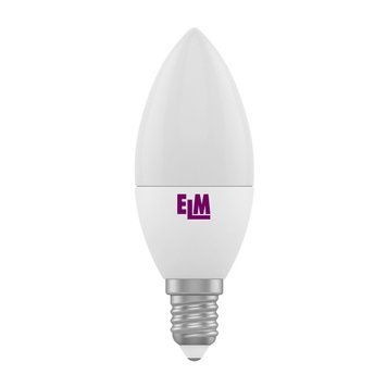 Лампа ELM LED C37 5W E14 3000K 18-0068 свічка 00-012448 фото