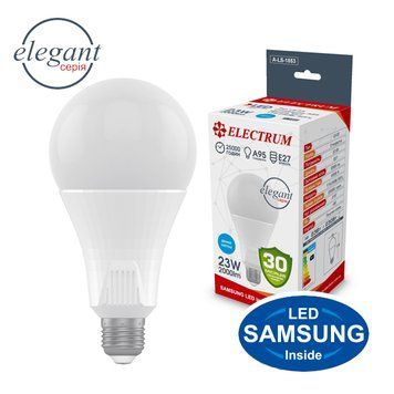 Лампа EL LED A95 23W E27 6500K A-LS-1853 Elegant 00-013691 фото