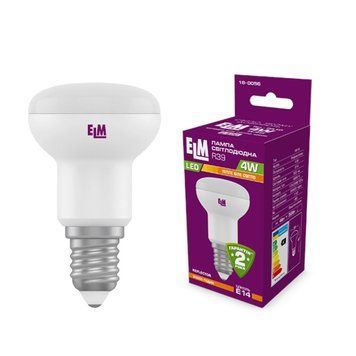 Лампа ELM LED R39 4W E14 3000K 18-0056 00-012447 фото