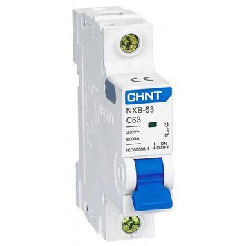 Автоматичний вимикач NXB-63 1P C50 6кА 00-019105 фото