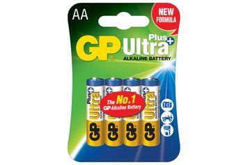 Бат.GP 15AU-U4 Ultra alkaline PLUS LR6.AA.блістер 00-008387 фото