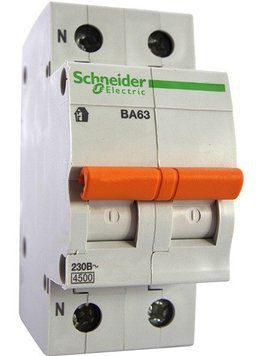Авт.вим. ВА63 2п 16А С Schneider 00-006441 фото
