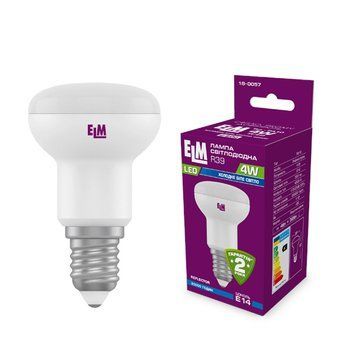 Лампа ELM LED R39 4W E14 4000K 18-0057 00-012405 фото
